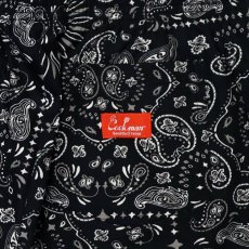 画像6: COOKMAN  Waiter's Pants Paisley Black (Black) (6)