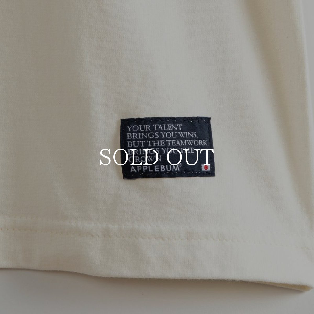 画像5: APPLEBUM  “From The Strictly Underground”其の一 T-shirt (Ivory) (5)