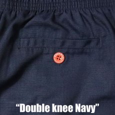 画像7: COOKMAN  Chef Pants Double knee Ripstop Navy (Navy) (7)