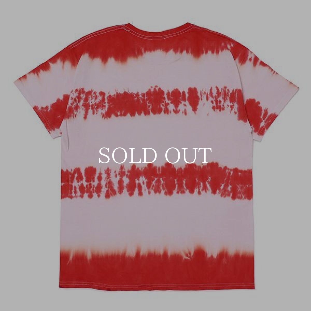 画像2: CHALLENGER  S/S TIE DYE BORDER TEE (RED BORDER) (2)