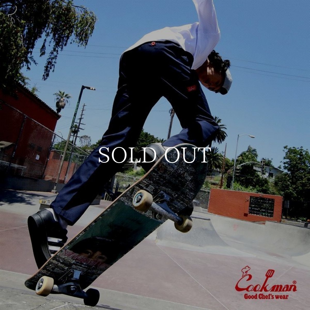 画像19: COOKMAN  Chef Pants Double knee Ripstop Navy (Navy) (19)