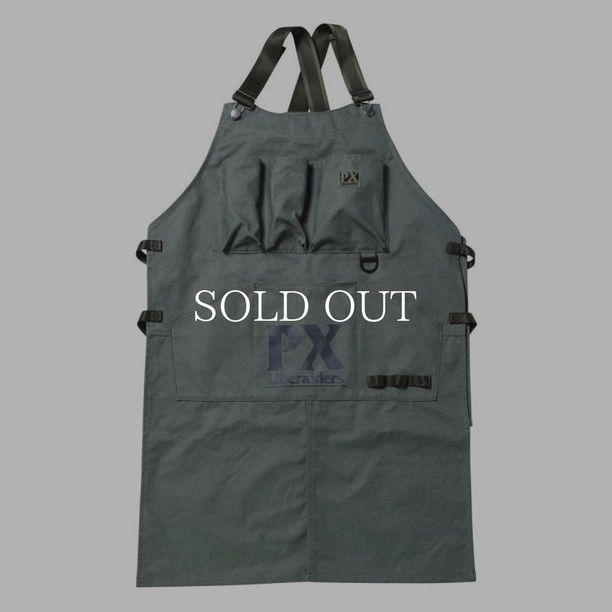 画像1: Liberaiders  Liberaiders PX UTILITY APRON (OLIVE) (1)