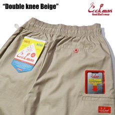 画像5: COOKMAN  Chef Pants Double knee Ripstop Beige (Beige) (5)