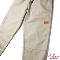 画像4: COOKMAN  Chef Pants Double knee Ripstop Beige (Beige) (4)