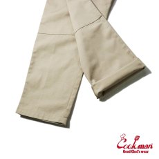 画像8: COOKMAN  Chef Pants Double knee Ripstop Beige (Beige) (8)