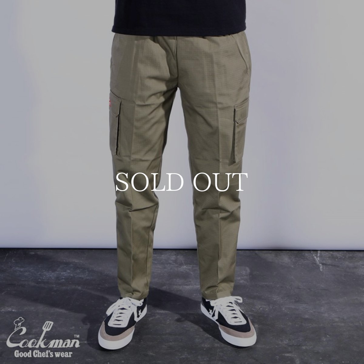 画像11: COOKMAN  Chef Pants Cargo Ripstop Olive (Olive) (11)