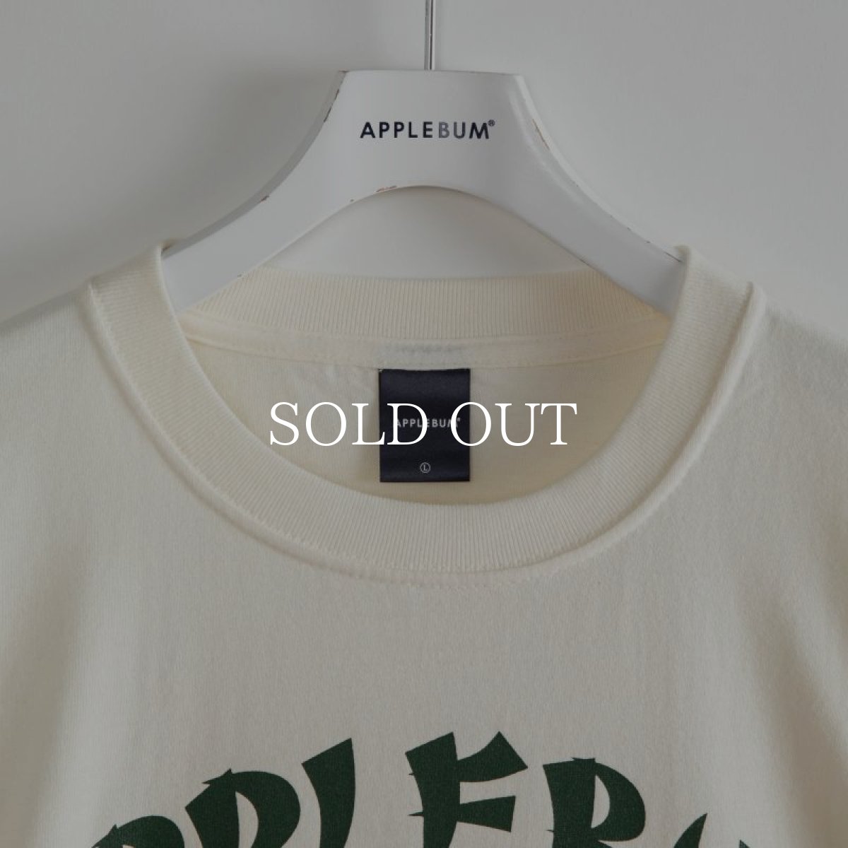 画像3: APPLEBUM  “From The Strictly Underground”其の一 T-shirt (Ivory) (3)