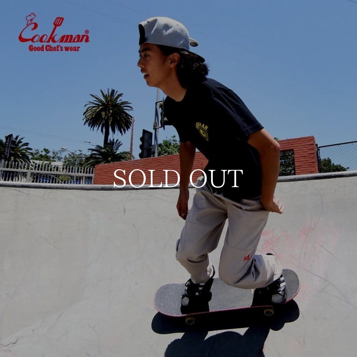 画像21: COOKMAN  Chef Pants Double knee Ripstop Beige (Beige) (21)