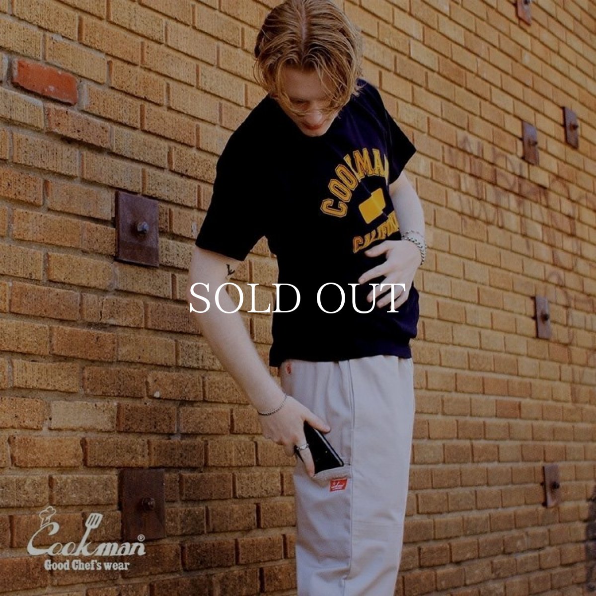 画像24: COOKMAN  Chef Pants Double knee Ripstop Beige (Beige) (24)