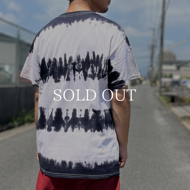 L CHALLENGER　S/S TIE DYE BORDER TEE CHALLENGER S/S TIE DYE BORDER TEE (BLACK BORDER) CLG-TS 023-013