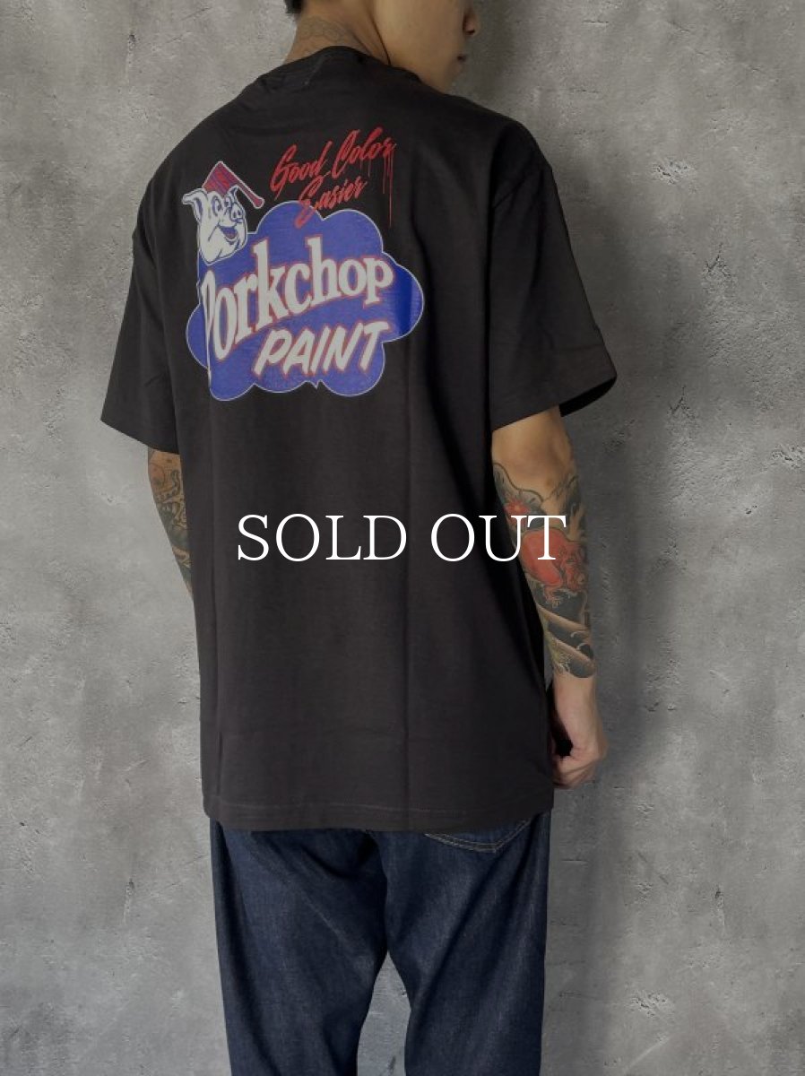 画像7: PORKCHOP GARAGE SUPPLY  PORKCHOP PAINT TEE (WHITE) (7)