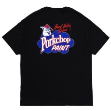 画像2: PORKCHOP GARAGE SUPPLY  PORKCHOP PAINT TEE (BLACK) (2)