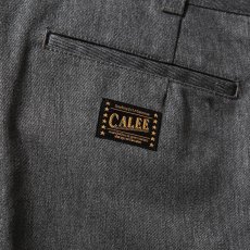 画像2: CALEE  T/C Twill chino short pants (Gray) (2)