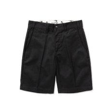 画像1: CALEE  T/C Twill chino short pants (Black) (1)