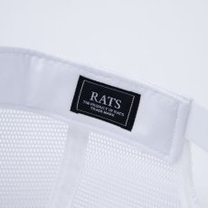 画像5: RATS  MESH CAP (WHITE x L.BLUE) (5)