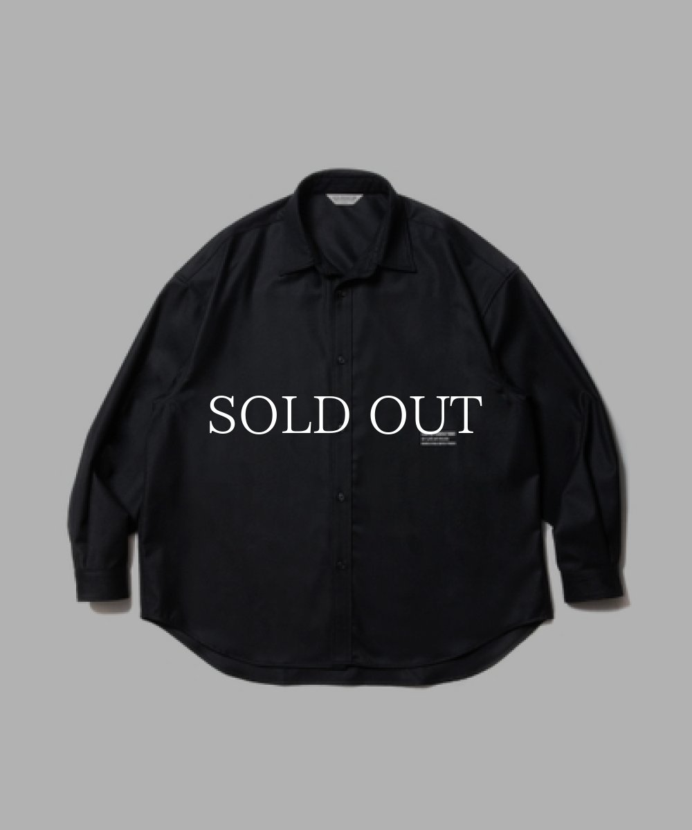 画像1: COOTIE   CA/W Flannel L/S Shirt (Black) (1)