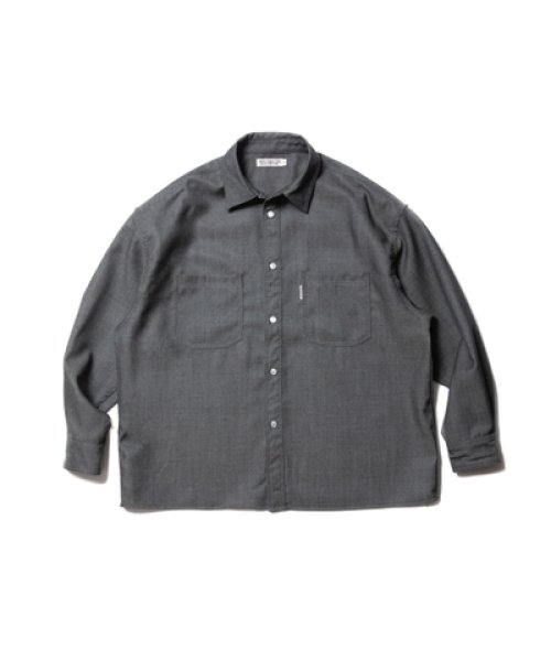 COOTIE Wool Work L/S Shirt (Black) CTE-23A404 公式通販