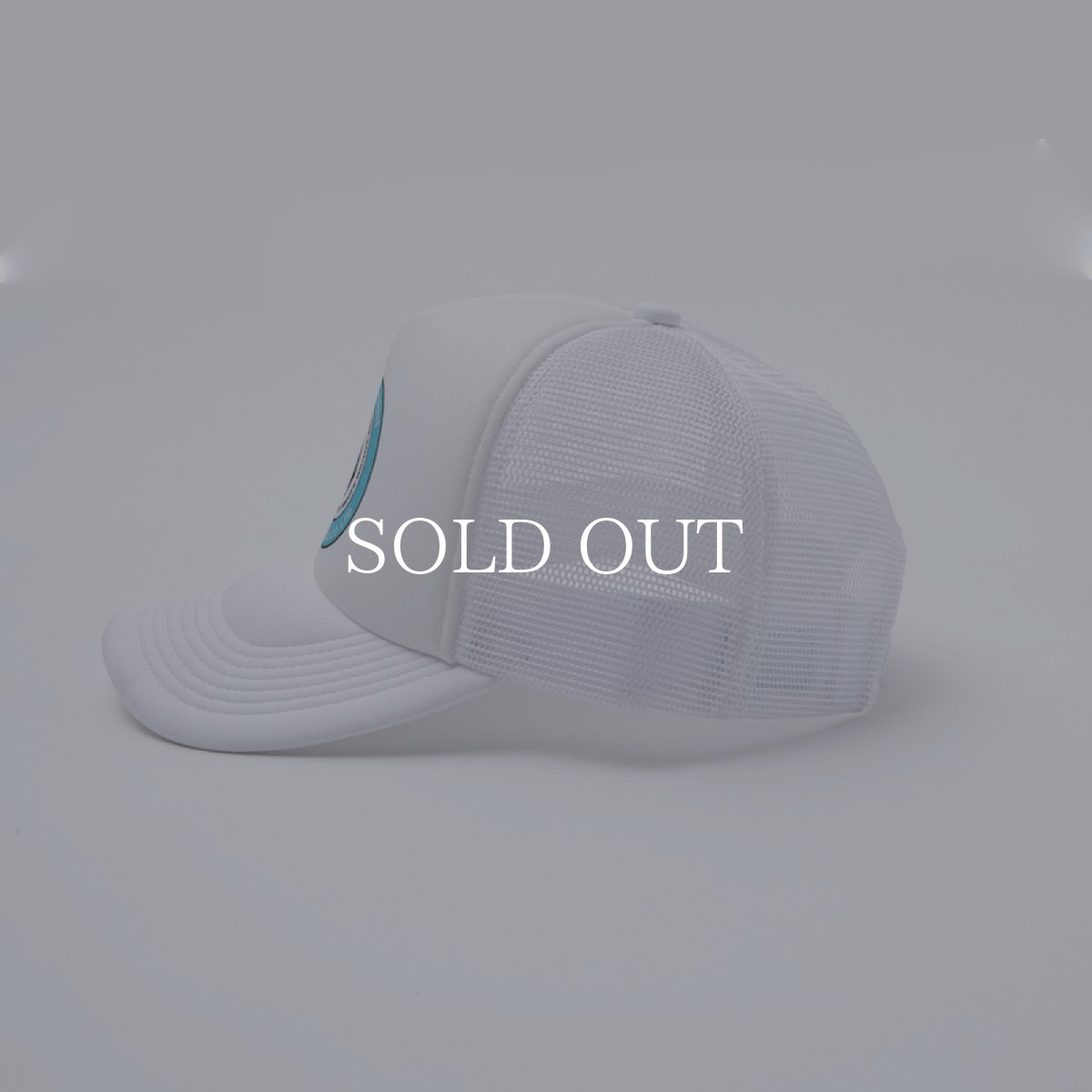 画像2: RATS  MESH CAP (WHITE x L.BLUE) (2)