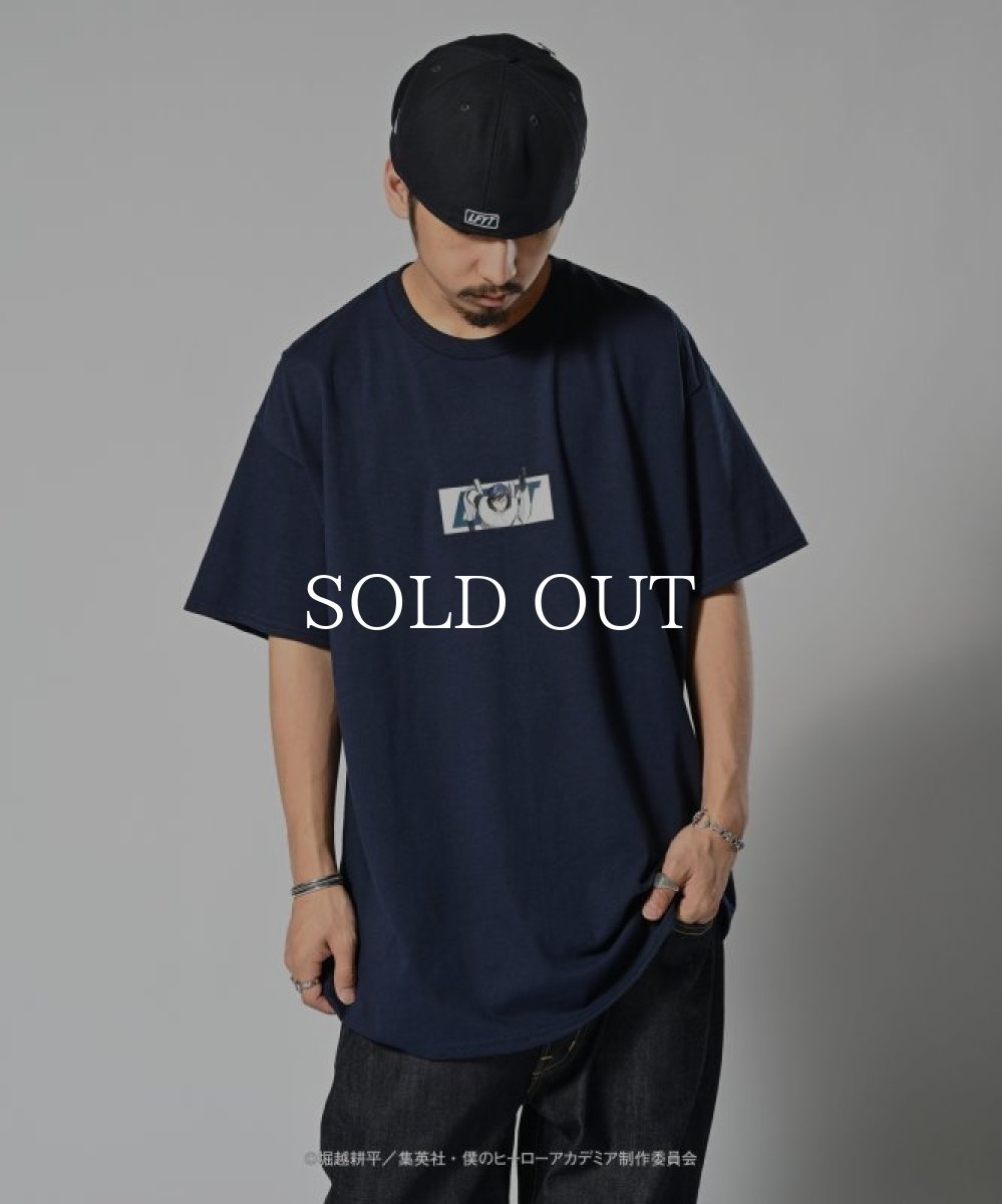 画像4: LFYT  LFYT×僕のヒーローアカデミア エルエフワイティー LFYT BOX LOGO TEE 飯田天哉 (NAVY) (4)