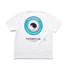 画像1: RATS  TWO WHEEL TEE (WHITE x L.BLUE) (1)