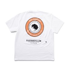 画像1: RATS  TWO WHEEL TEE (WHITE x ORANGE) (1)