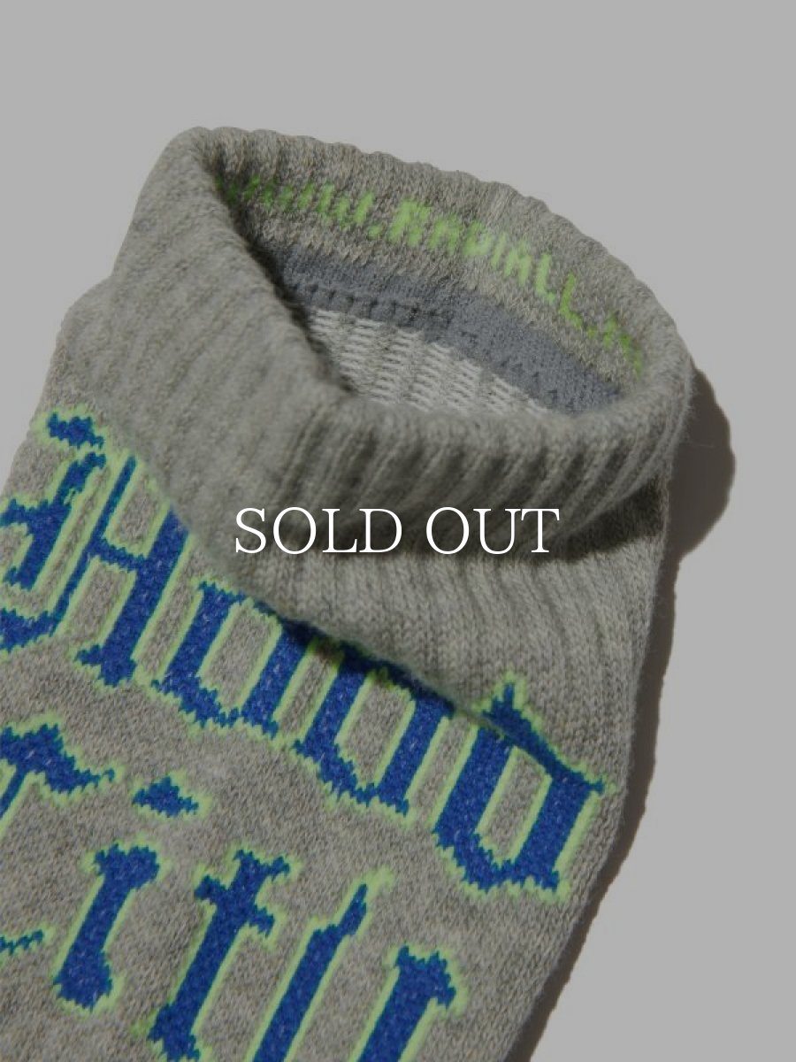 画像3: RADIALL  HOOD CITY - 1PAC SOX MID (Heather Gray) (3)