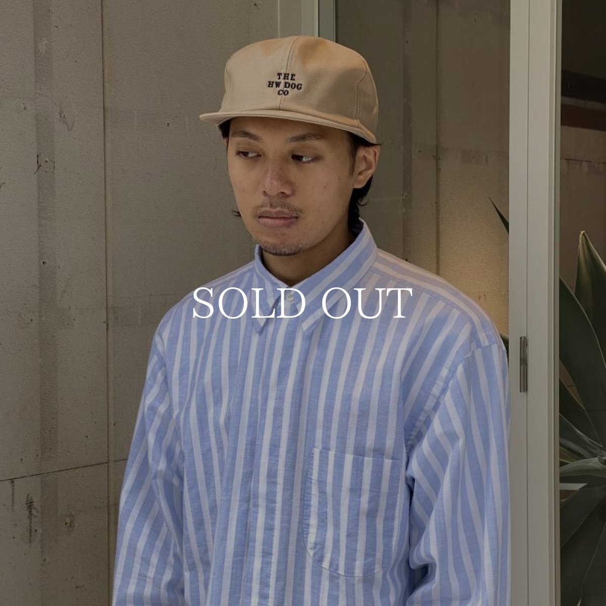 画像2: THE H.W.DOG&CO.  FIELD CAP (GRAY) (2)