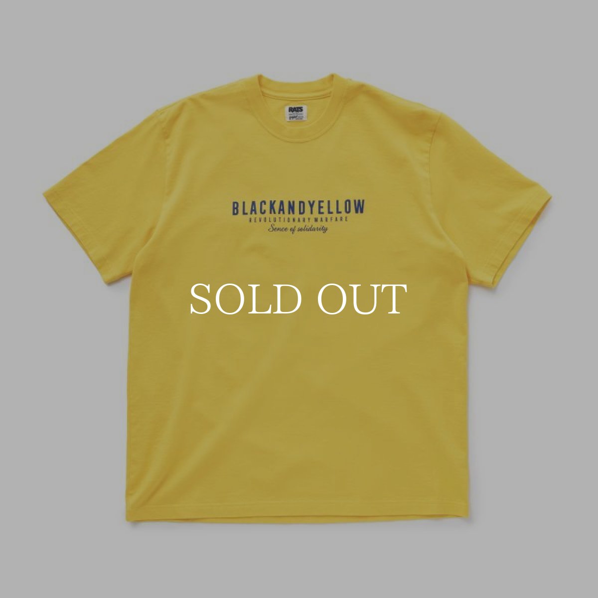 画像2: RATS  TWO WHEEL TEE (YELLOW) (2)