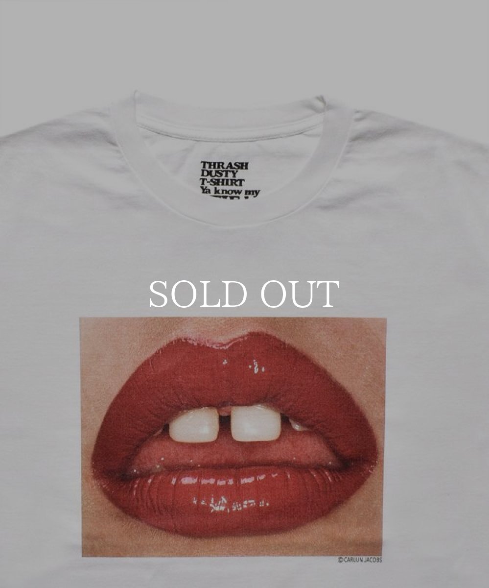 画像2: MINEDENIM  Carlijn Jacobs×Stie-lo Lips T-SH Stie-lo Lips T-SH (WHT) (2)