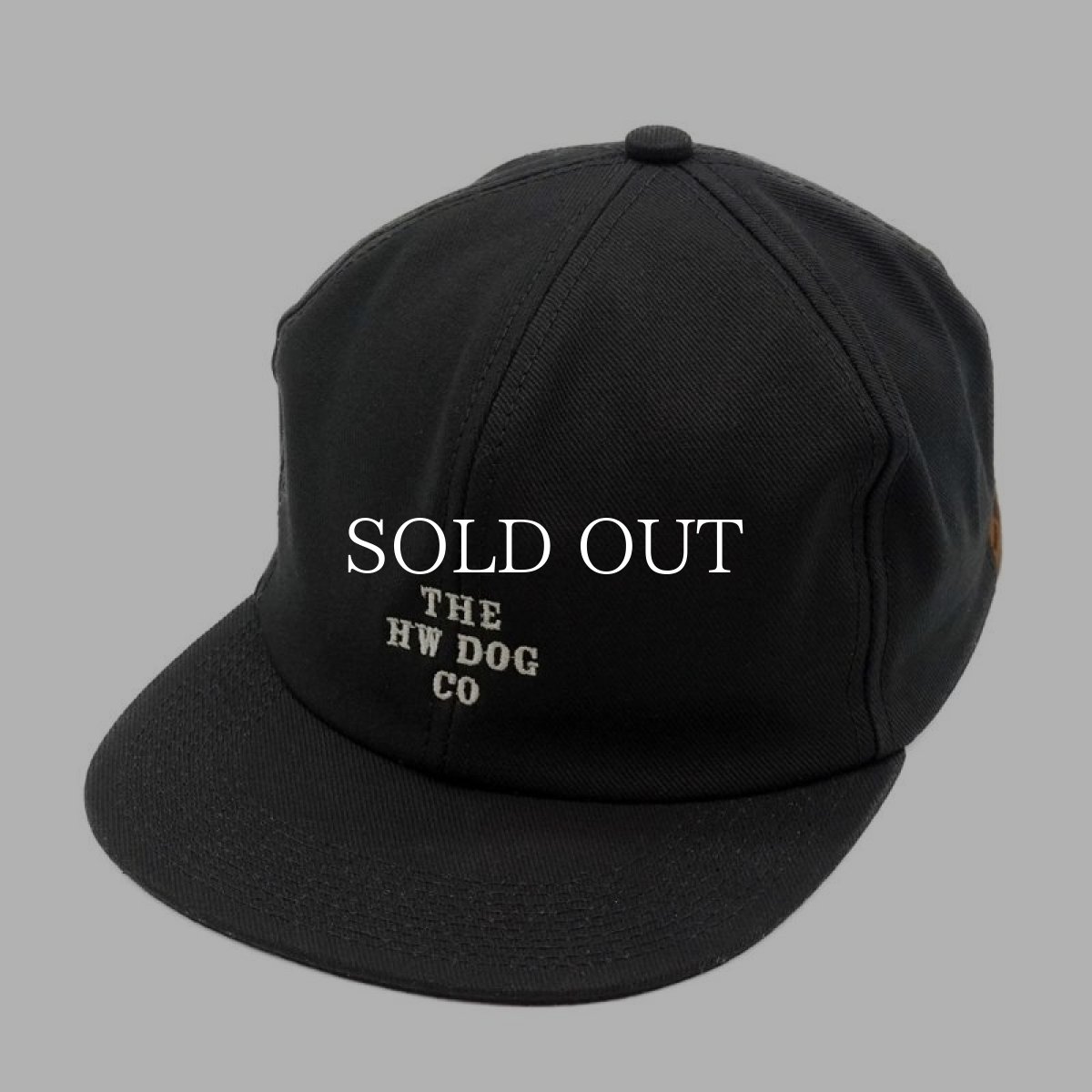 画像2: THE H.W.DOG&CO.  FIELD CAP (BLACK) (2)