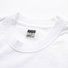 画像4: RATS  TWO WHEEL TEE (WHITE x BLUE) (4)