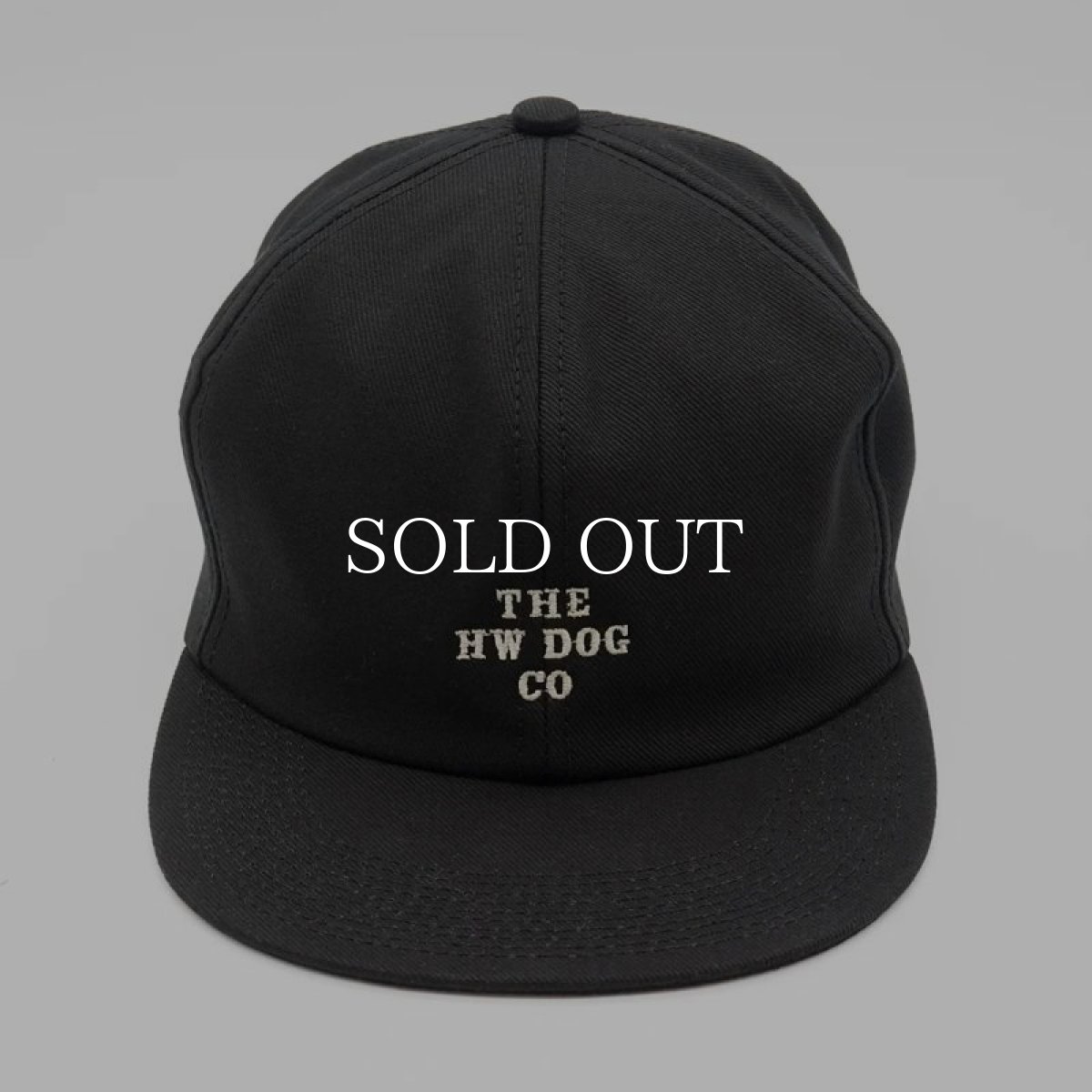 画像1: THE H.W.DOG&CO.  FIELD CAP (BLACK) (1)
