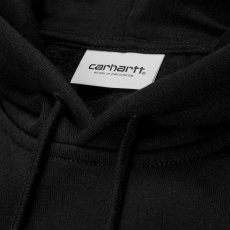 画像6: CARHARTT WIP  HOODED CHASE SWEATSHIRT (Black / Gold) (6)