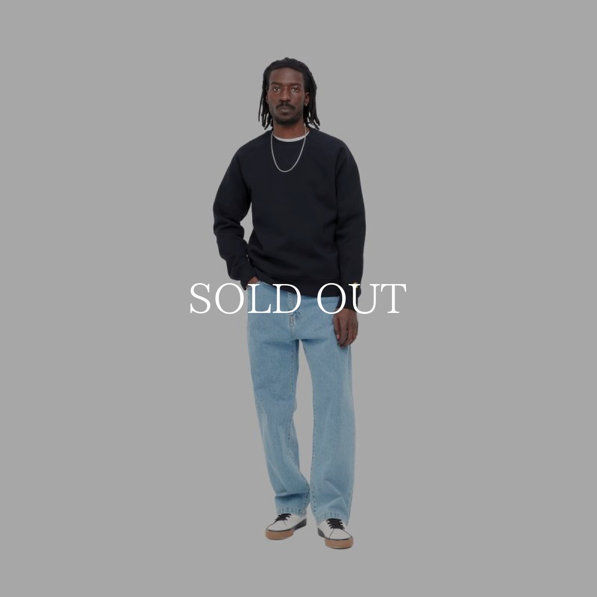 画像4: CARHARTT WIP  CHASE SWEATSHIRT (Dark Navy / Gold) (4)