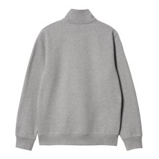 画像5: CARHARTT WIP  CHASE NECK ZIP SWEATSHIRT (Grey Heather / Gold) (5)