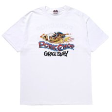 画像1: PORKCHOP GARAGE SUPPLY  WILD PORK TEE (WHITE) (1)