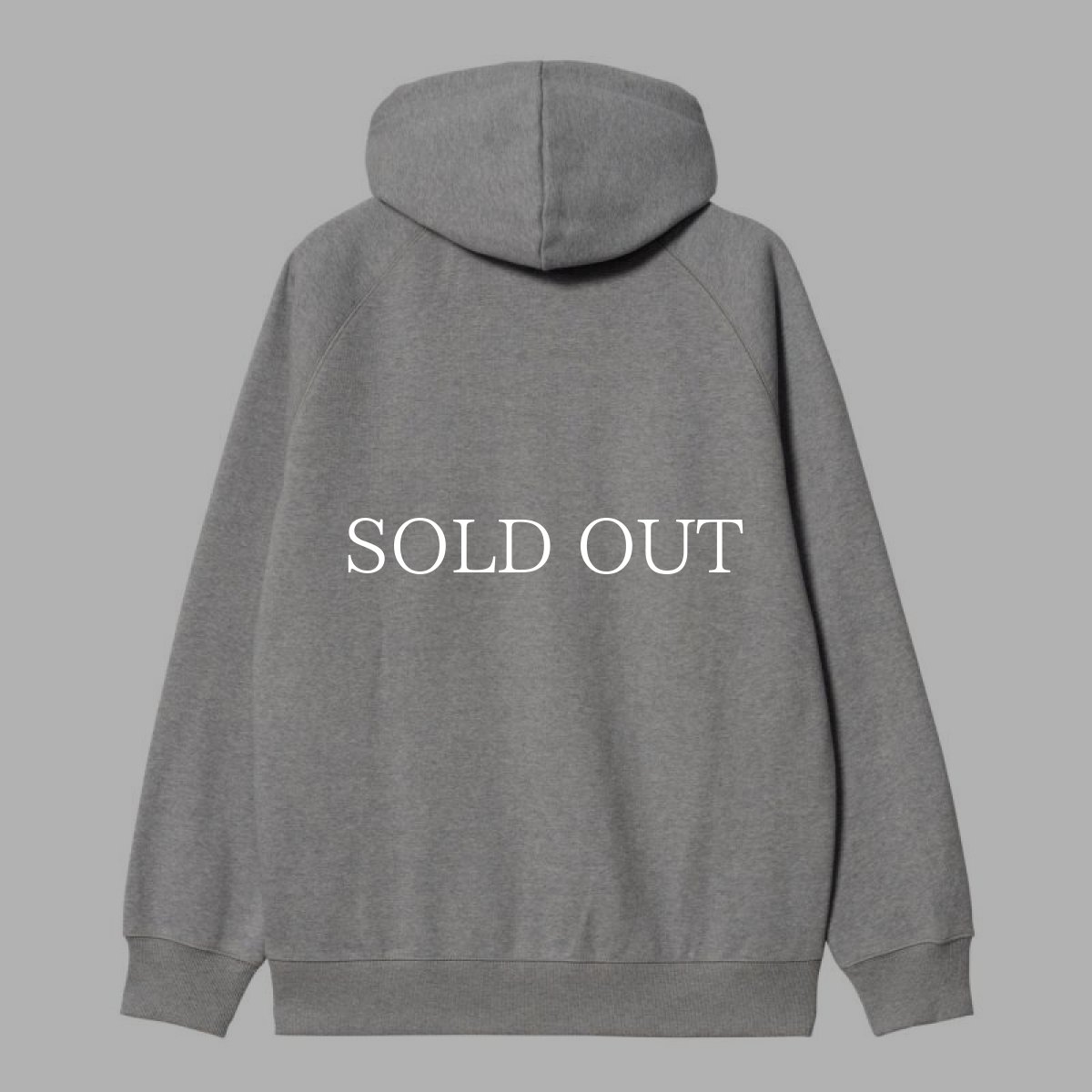 画像6: CARHARTT WIP  HOODED CHASE JACKET (Grey Heather / Gold) (6)