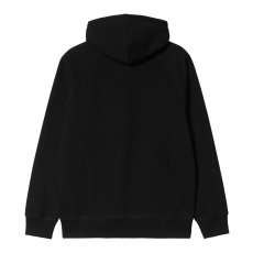 画像5: CARHARTT WIP  HOODED CHASE SWEATSHIRT (Black / Gold) (5)