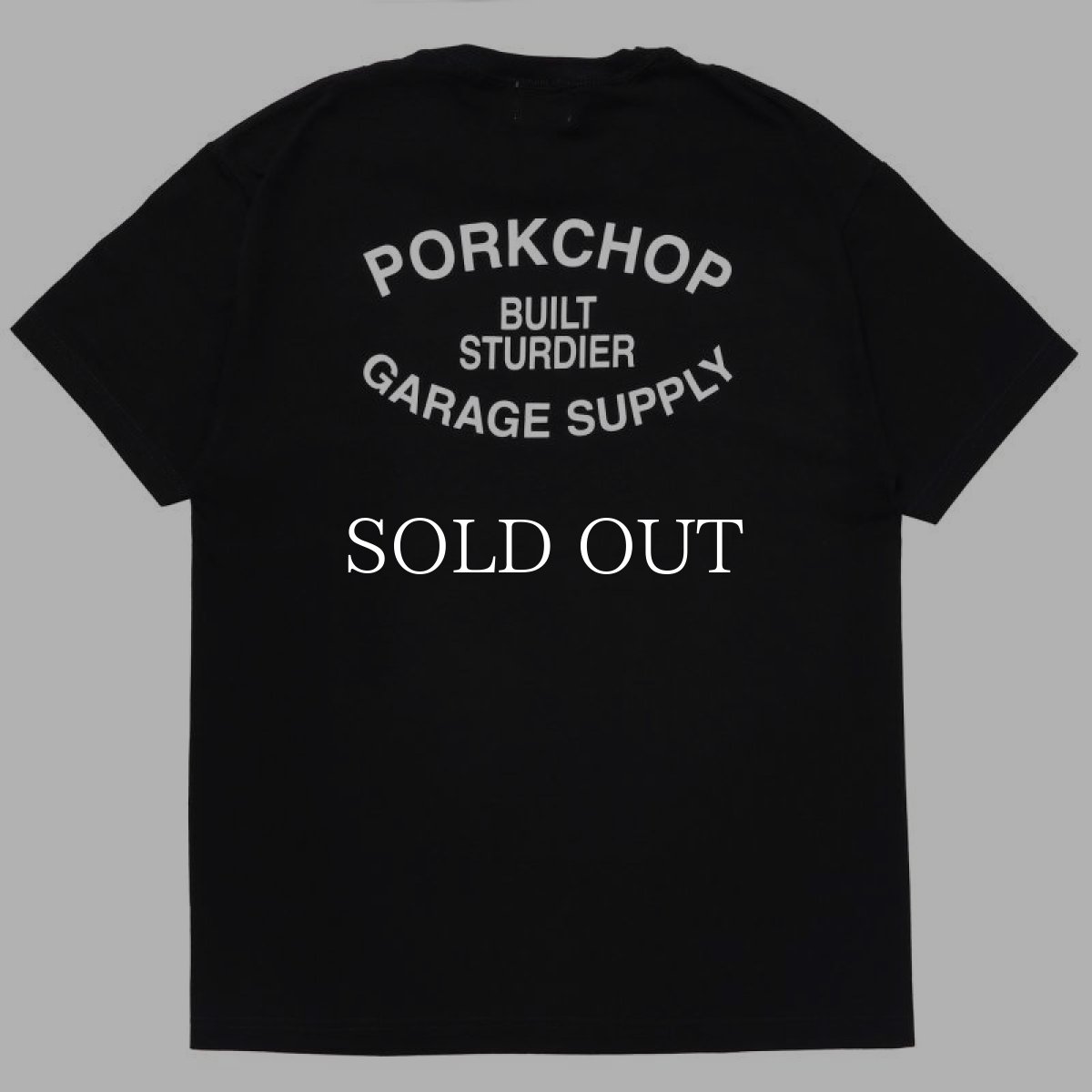 画像3: PORKCHOP GARAGE SUPPLY  WILD PORK TEE (BLACK) (3)