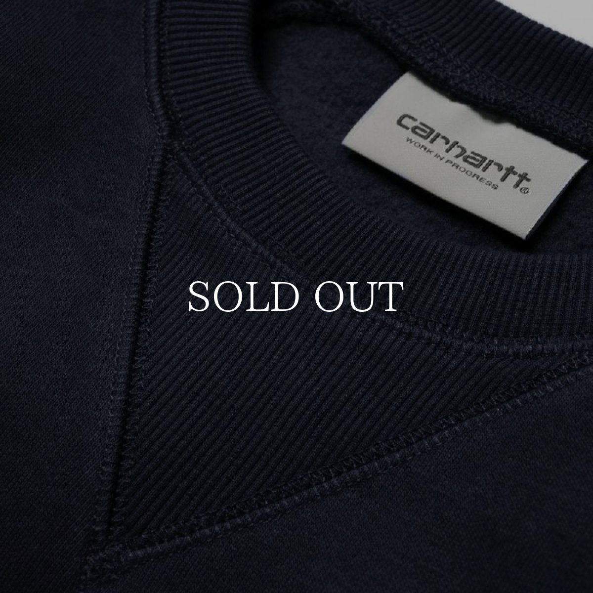 画像6: CARHARTT WIP  CHASE SWEATSHIRT (Dark Navy / Gold) (6)