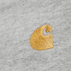 画像3: CARHARTT WIP  L/S CHASE T-SHIRT (Grey Heather / Gold) (3)