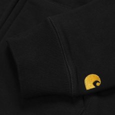 画像8: CARHARTT WIP  HOODED CHASE JACKET (Black / Gold) (8)