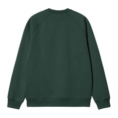 画像5: CARHARTT WIP  CHASE SWEATSHIRT (Discovery Green / Gold) (5)