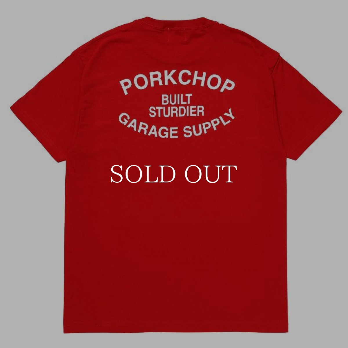 画像3: PORKCHOP GARAGE SUPPLY  WILD PORK TEE (RED) (3)