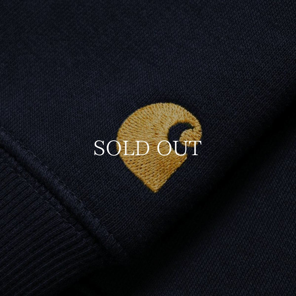 画像7: CARHARTT WIP  CHASE SWEATSHIRT (Dark Navy / Gold) (7)