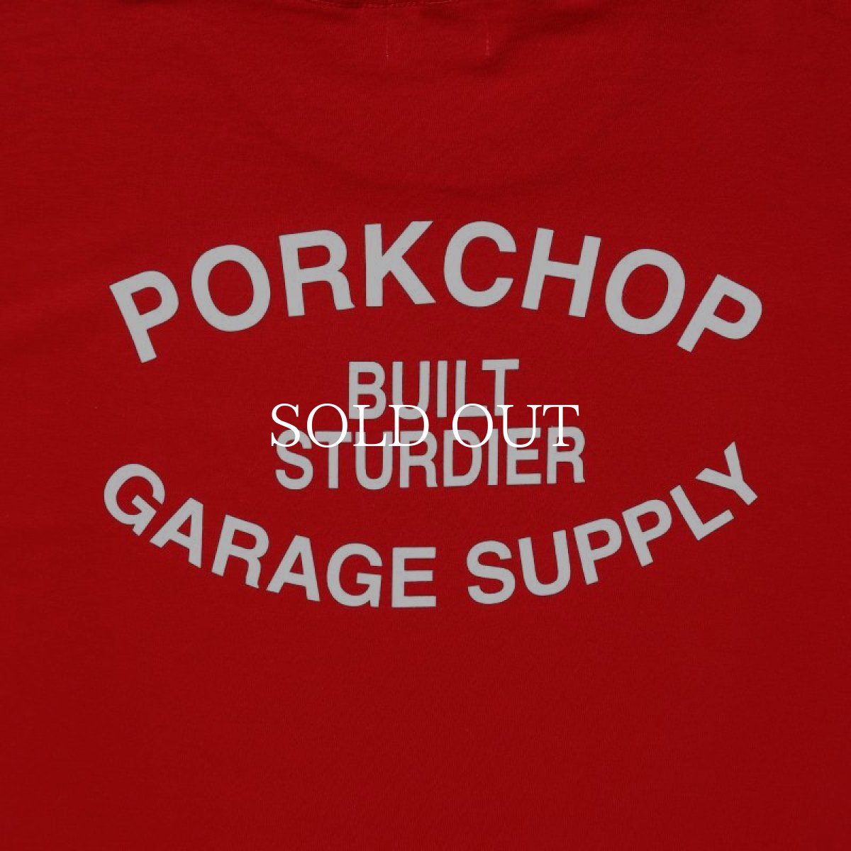 画像4: PORKCHOP GARAGE SUPPLY  WILD PORK TEE (RED) (4)
