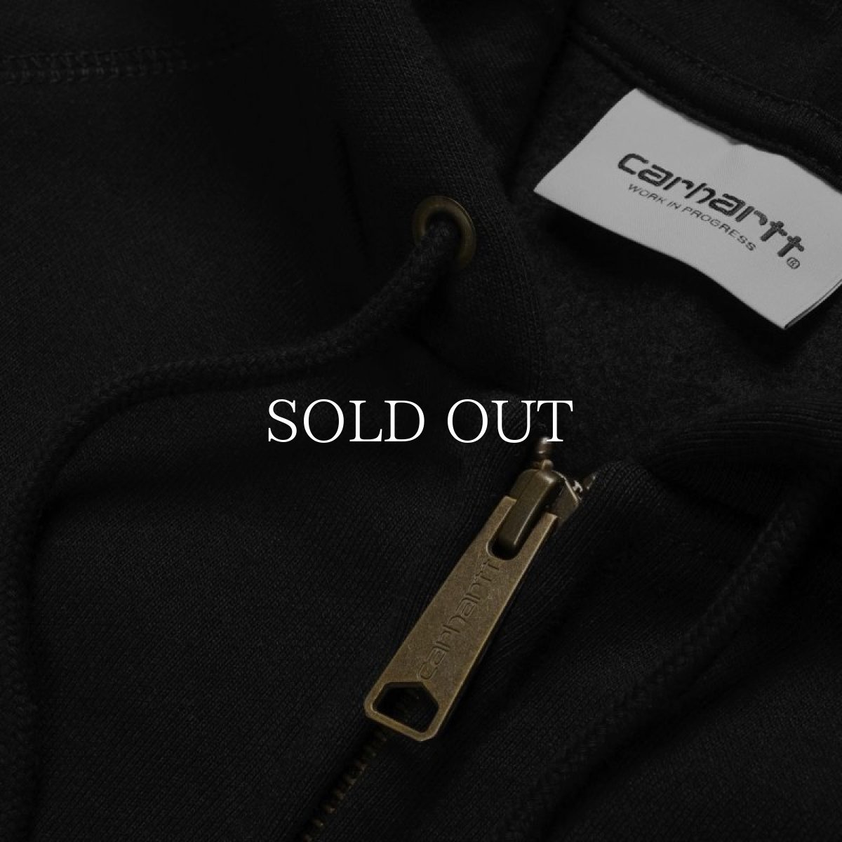 画像7: CARHARTT WIP  HOODED CHASE JACKET (Black / Gold) (7)