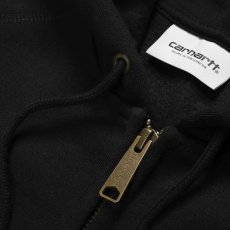 画像7: CARHARTT WIP  HOODED CHASE JACKET (Black / Gold) (7)