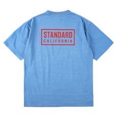 画像3: STANDARD CALIFORNIA  SD Heavyweight Box Logo T (Blue) (3)