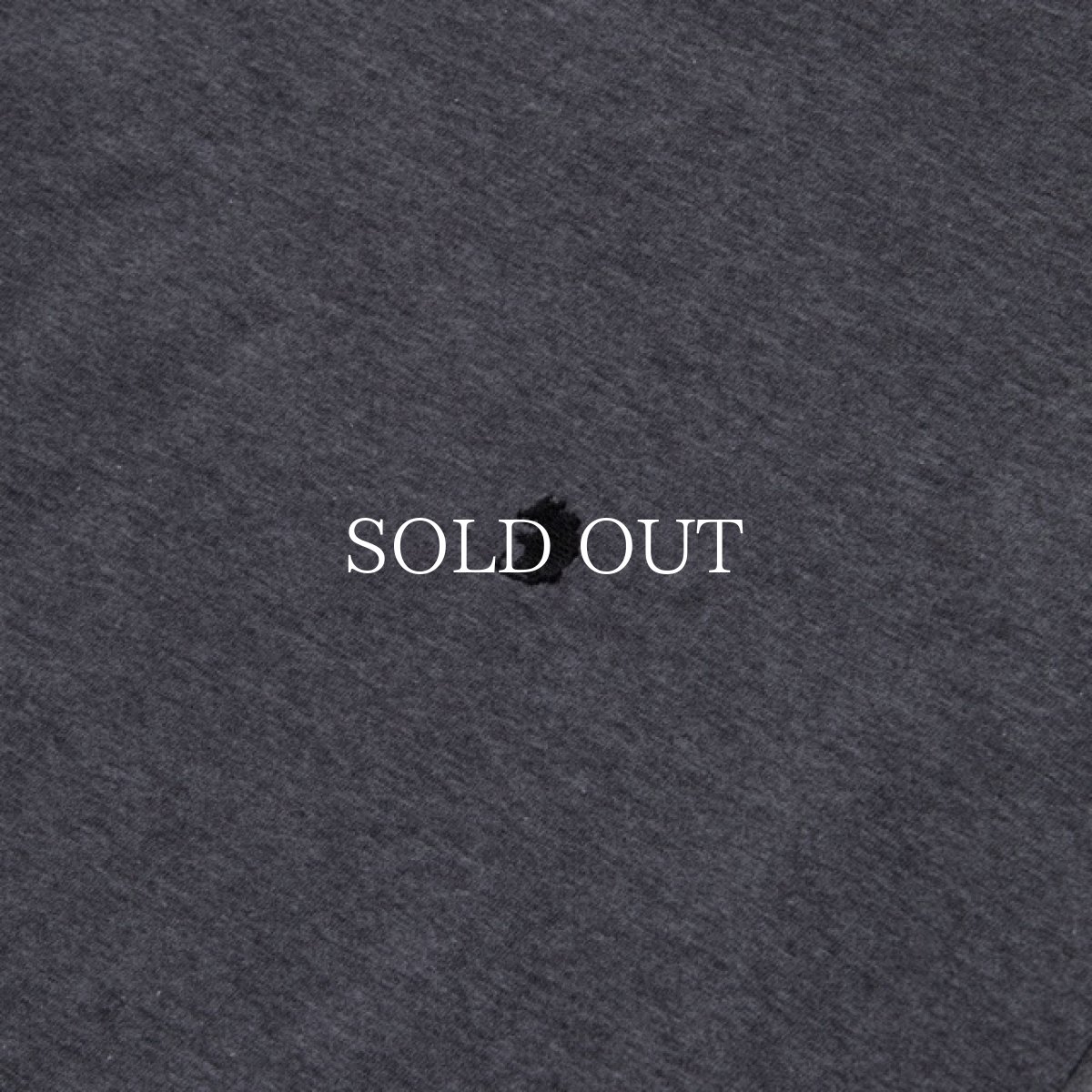 画像7: RATS  CROSS TEE (CHARCOAL x BLACK) (7)